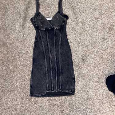 NWOT - Acid Wash- Dress