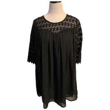 NWOT Umgee Black Mini Dress Sz M - image 1