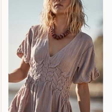 Free People Linen mini Dress