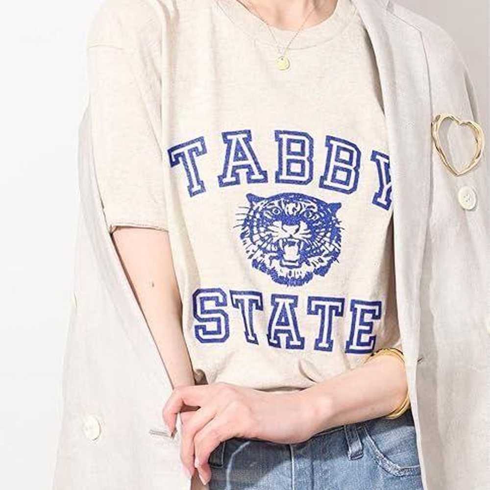 SLOBE IENA Mixed Tabby T-shirt Natural - image 10