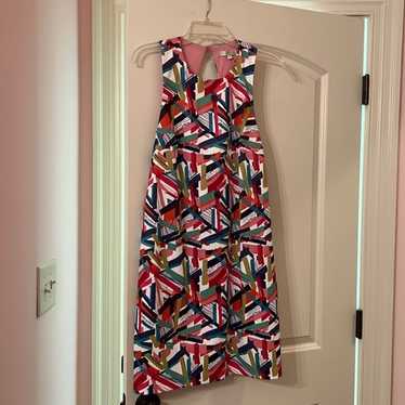 NWOT Jade Sleeveless Multicolor Geometric Pattern… - image 1