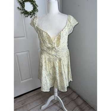 Princess Polly Floral Romper Sz 12 - image 1