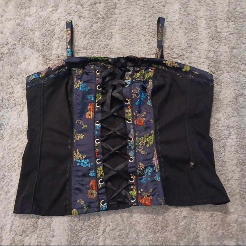 TRIPP NYC vintage y2k goth corset top - image 2