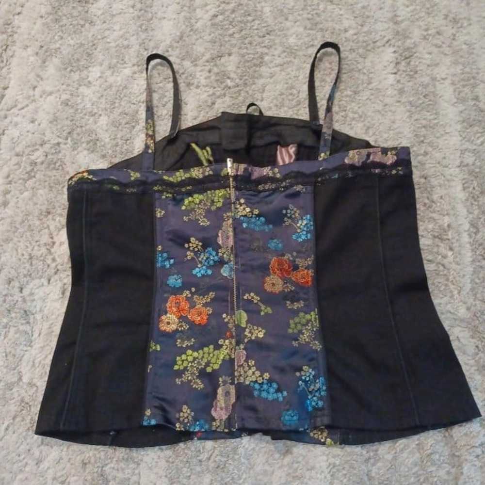 TRIPP NYC vintage y2k goth corset top - image 3