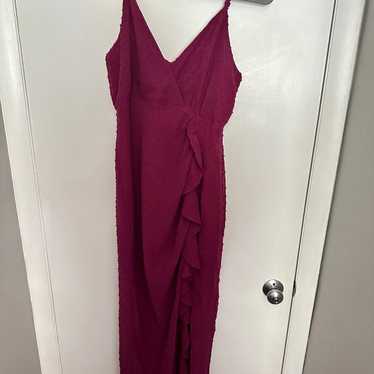 Lulus magenta dress size large