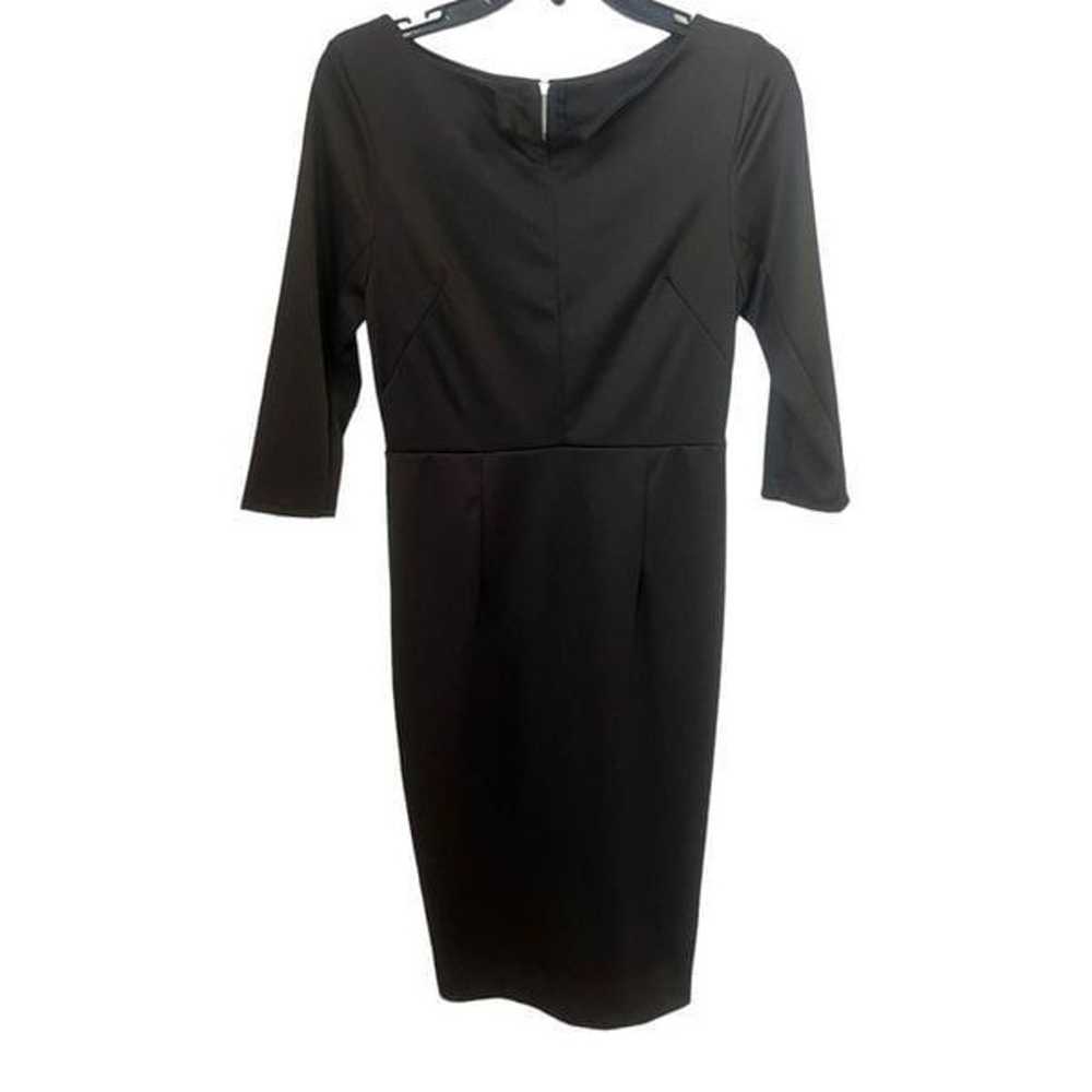 Jeyrey by H and H Fashion Black Sheath Dress Size… - image 4