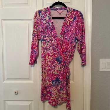 Lilly Pulitzer Faux Wrap Romper