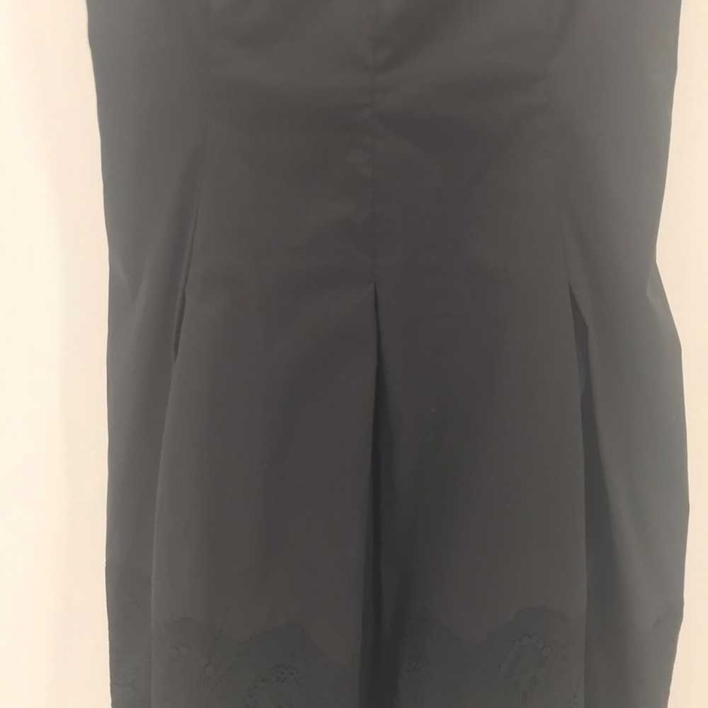 Zara Woman Dress Womens Large Black Fit & Flare V… - image 6