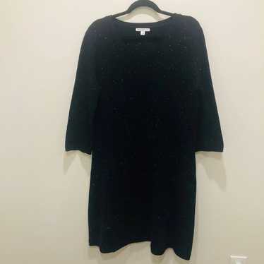 Isaac Mizrahi Live Black Sweater Dress