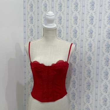 Urban Outfitters Out From Under Red corset