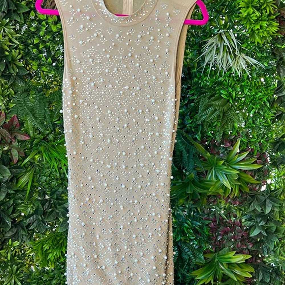 Pearl/Rhinestone Romper - image 2