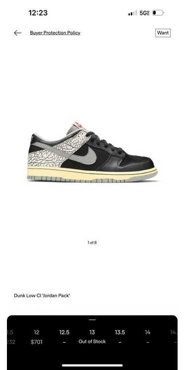 Nike Dunk Low Cl Jordan Pack