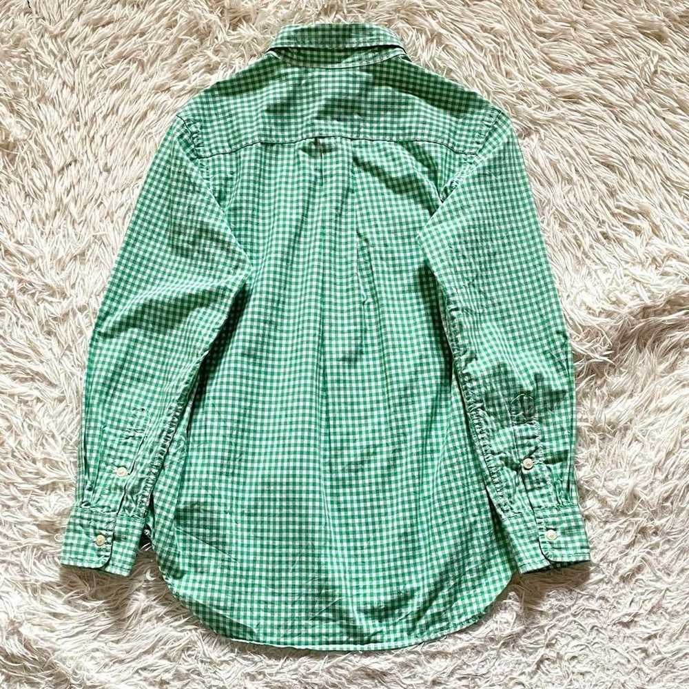 Ralph Lauren shirt Gingham BD M (10-12) - image 6