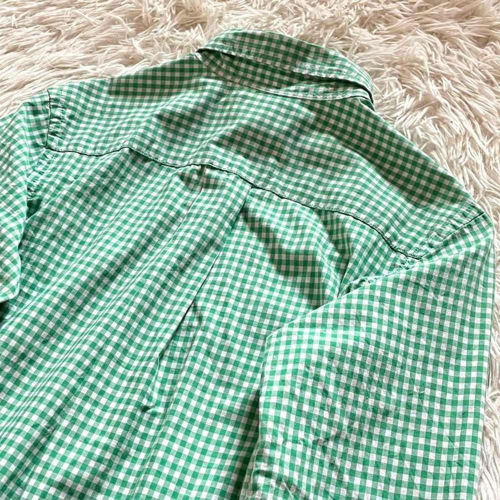 Ralph Lauren shirt Gingham BD M (10-12) - image 7