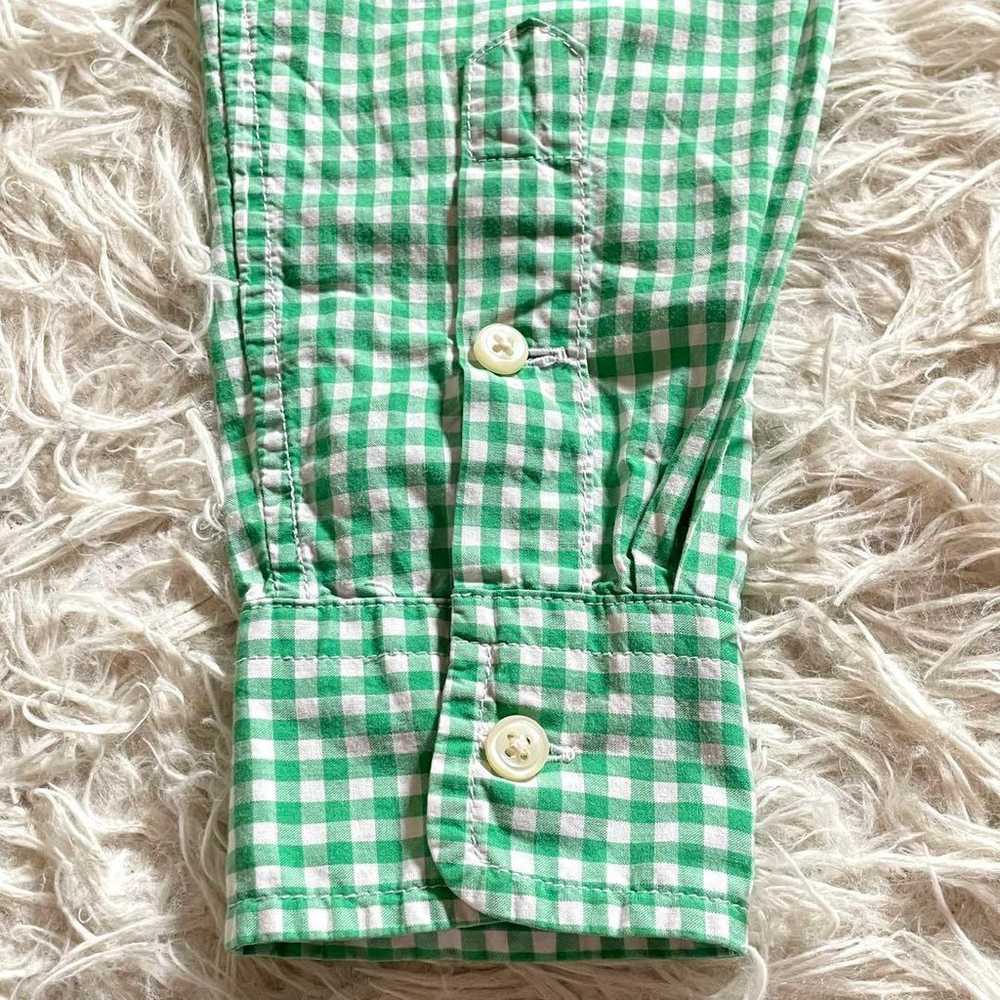 Ralph Lauren shirt Gingham BD M (10-12) - image 8