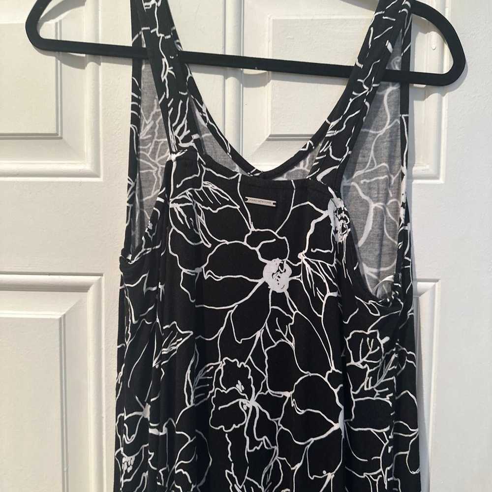 MARC New York Black Floral Pattern Dress Size XL - image 7