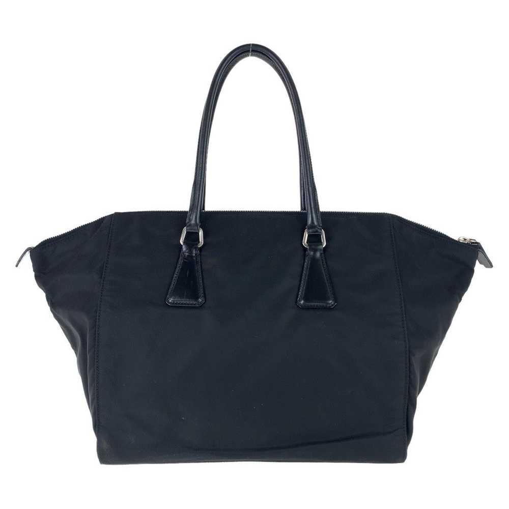 Prada Prada Prada Nylon/Leather Tessuto Tote Bag … - image 2