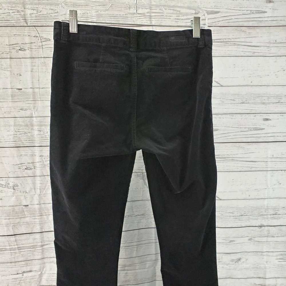 Vintage Solid Velvet Mid Rise Women's Skinny Trou… - image 4