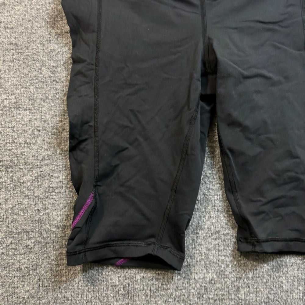 Lululemon Women's Black Purple 10 Large Sculpt Bi… - image 3