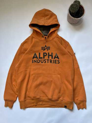 Alpha Industries Alpha Industries Hoodie Orange