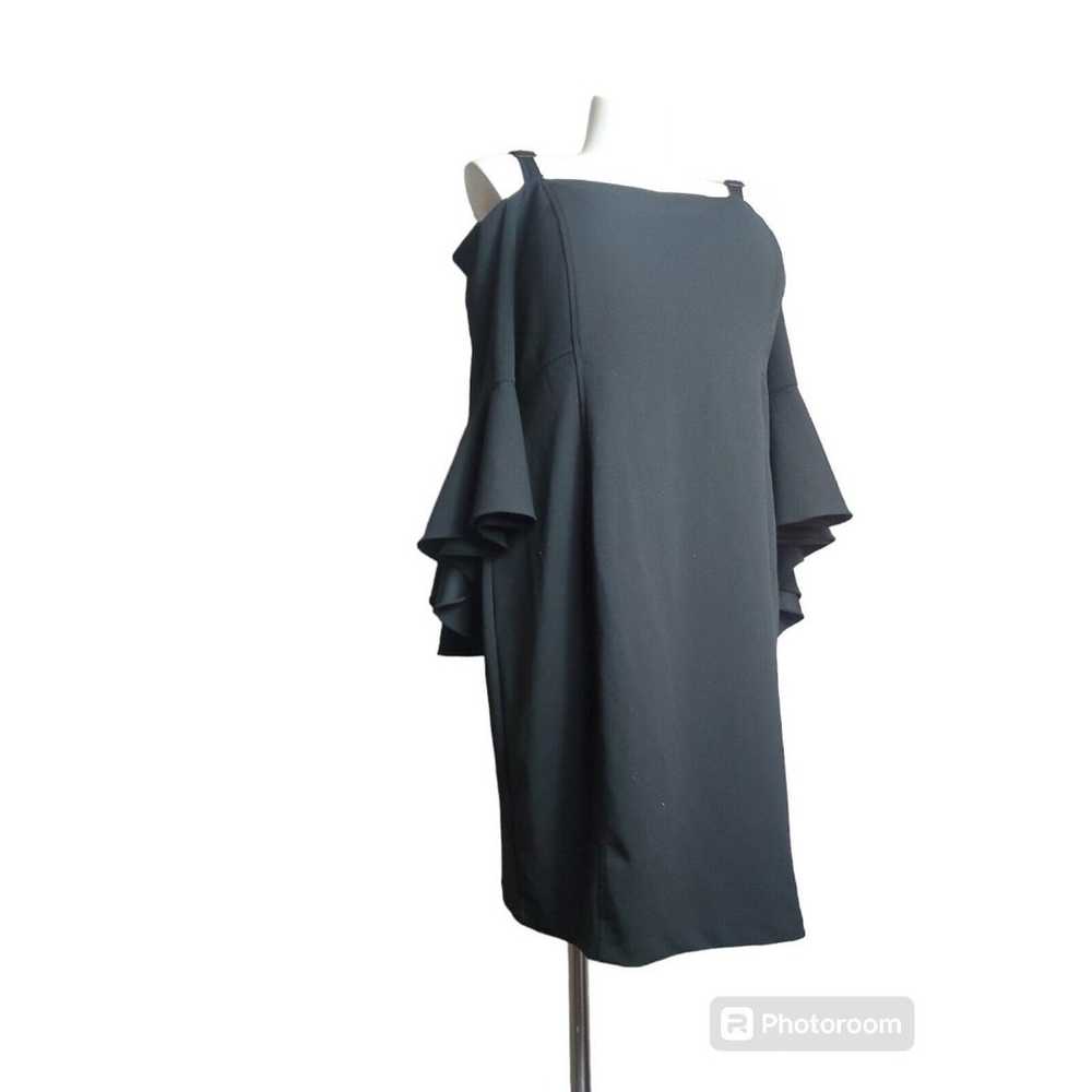 R & M Richards Black Off Shoulder Dress‎ size 22W - image 3