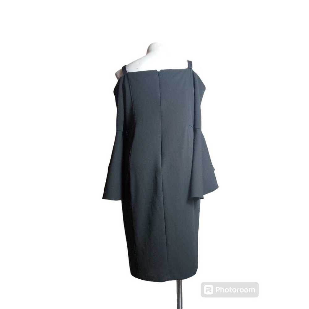 R & M Richards Black Off Shoulder Dress‎ size 22W - image 4