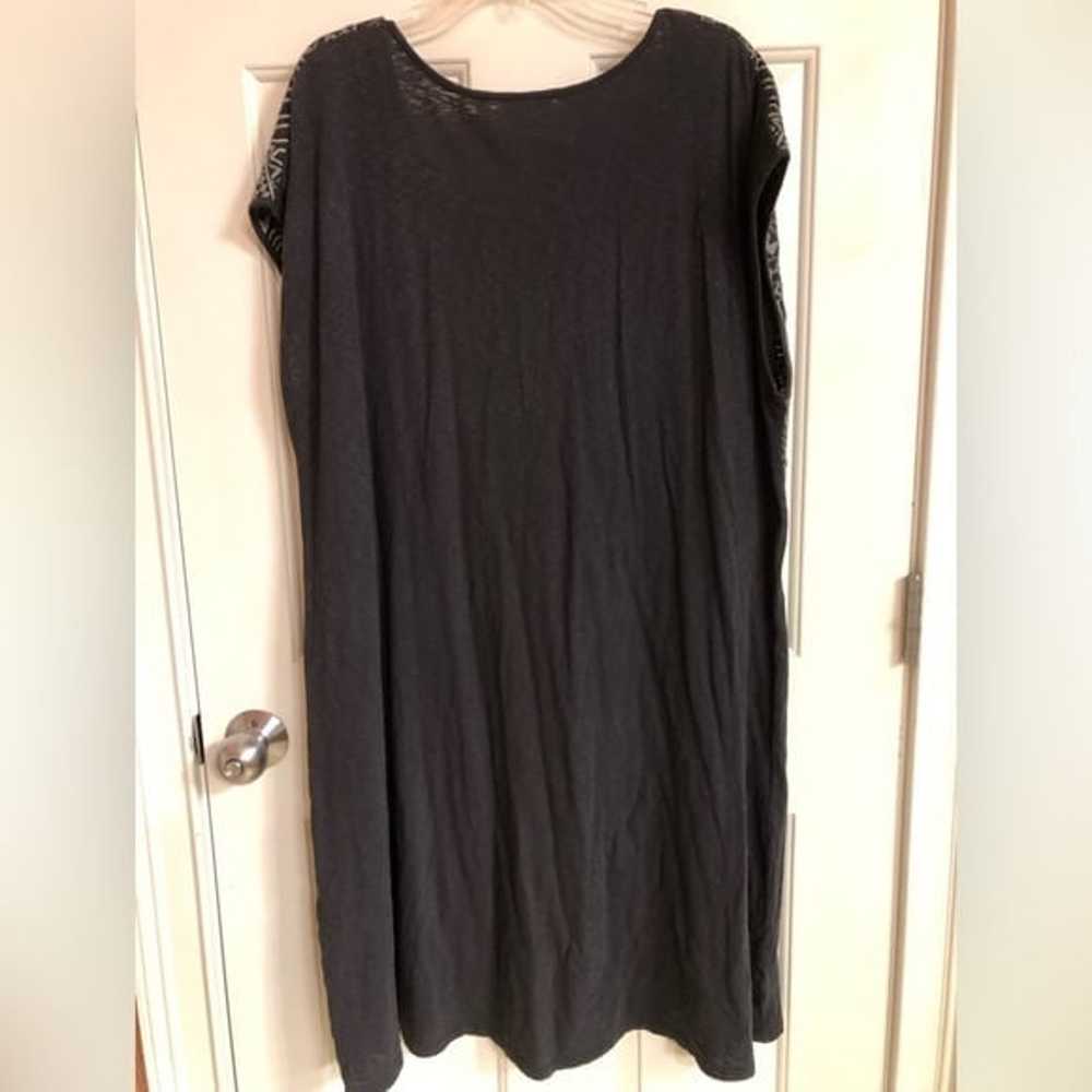 EUC JJill black sleeveless dress 2x - image 3