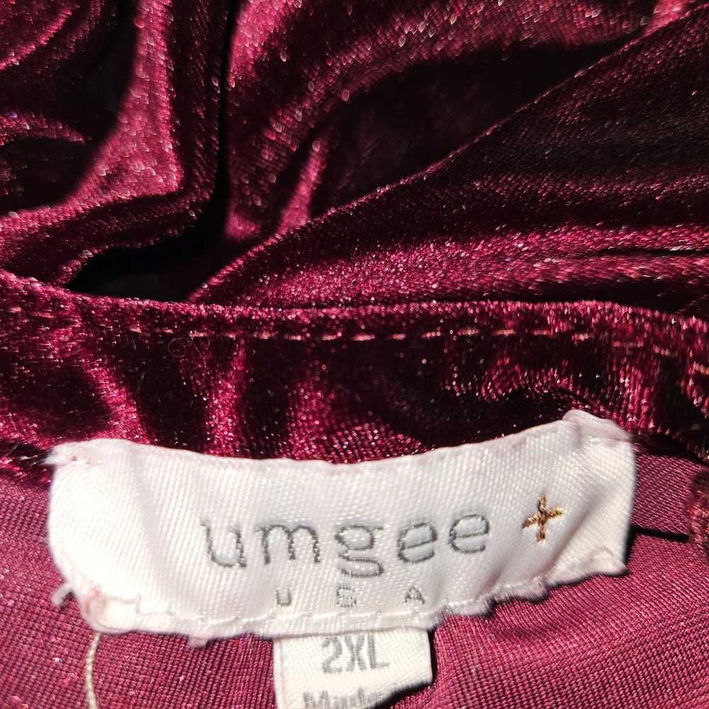 Umgee Velvet Dress - image 3