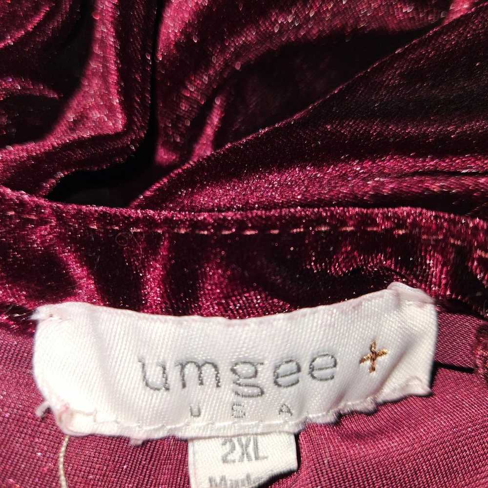 Umgee Velvet Dress - image 3