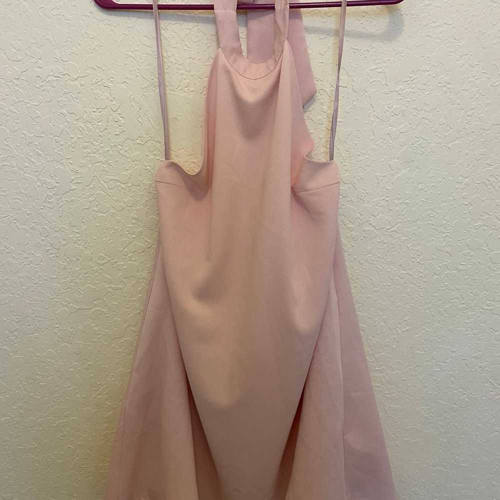 Lulus I Need a Hero Light Pink Halter Dress size … - image 5