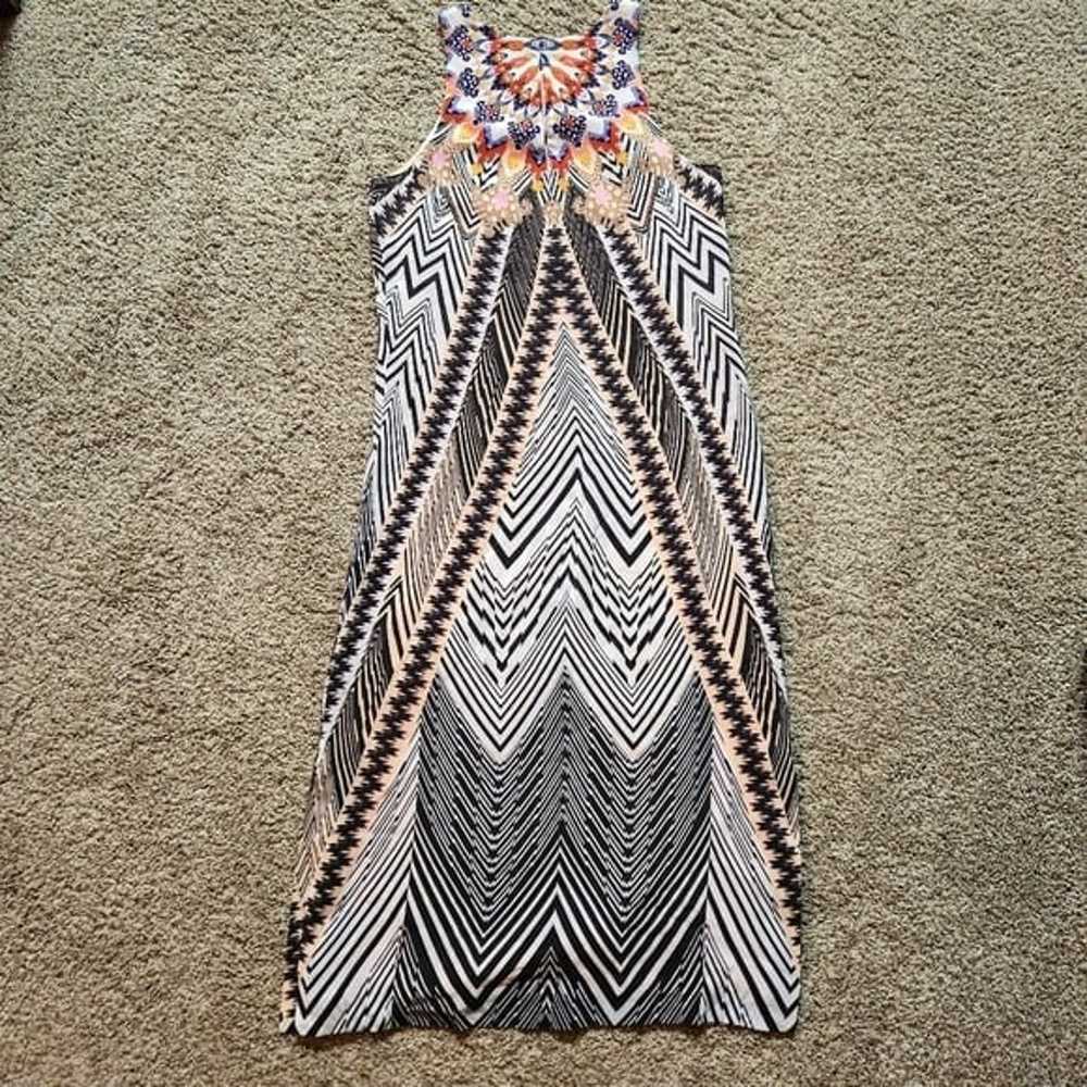 NWOT  Anthropologie in Paris Solstice silk maxi d… - image 10