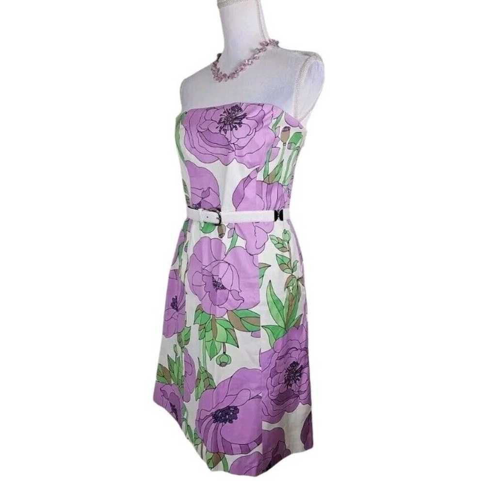 Ann Taylor LOFT ~Woman Size 6~ Pink/Green Floral … - image 10