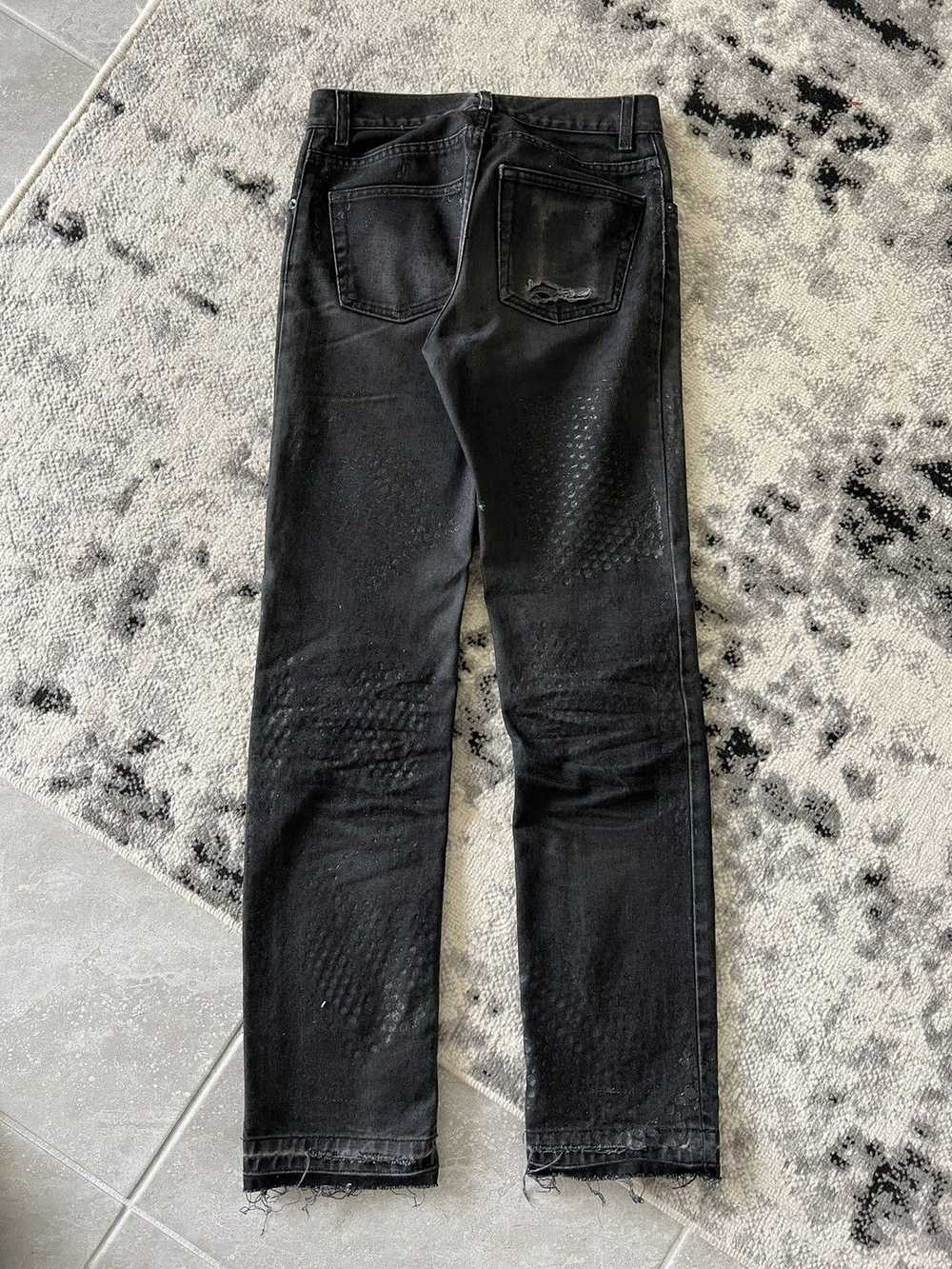 Helmut Lang 03 Tire Print Denim - image 2