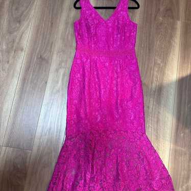 Nanette Lepore dress in pink.