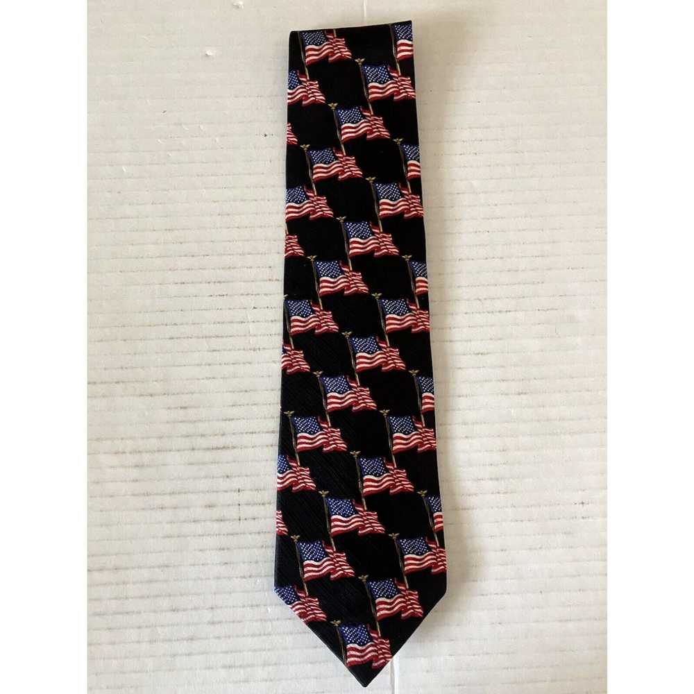 Vintage American Traditions Men's Necktie Tie Sil… - image 2