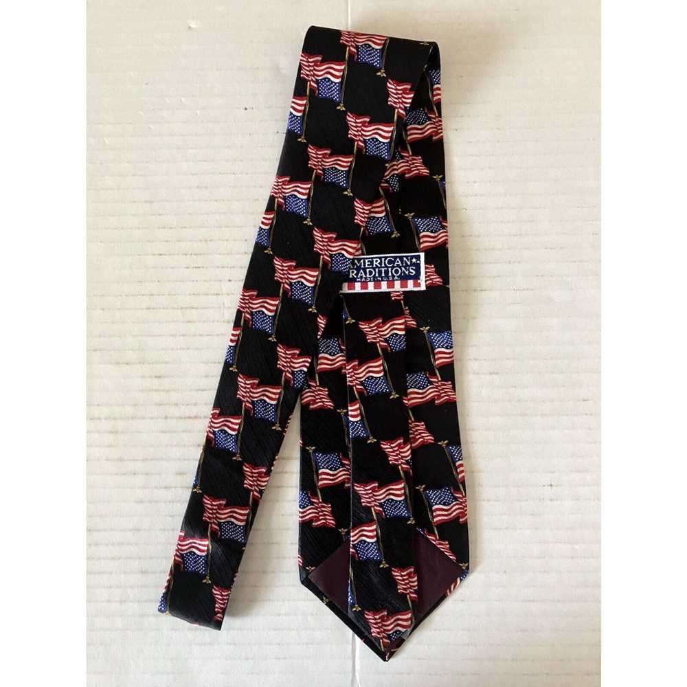 Vintage American Traditions Men's Necktie Tie Sil… - image 3