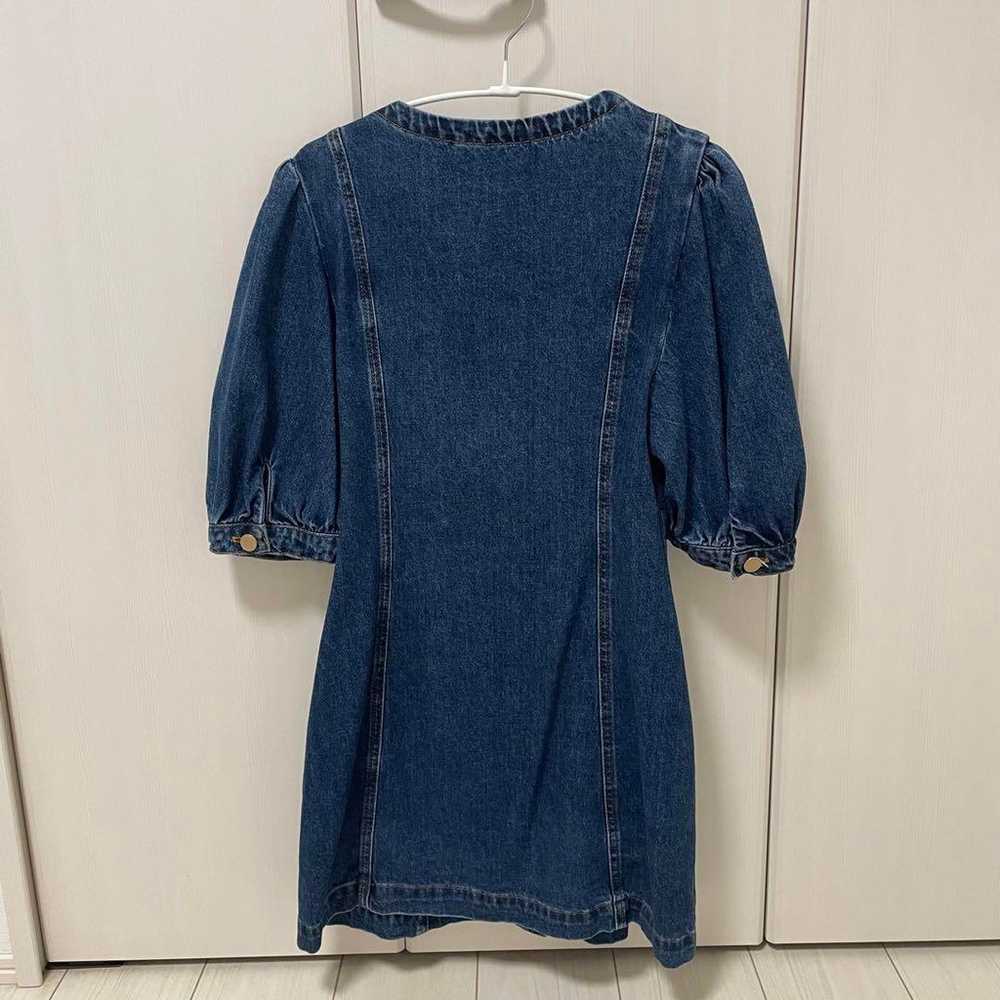 ZARA Denim Dress Size M. - image 2