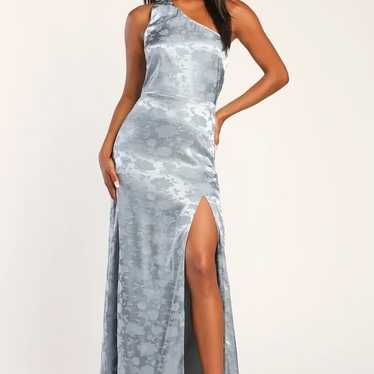 Lulu’s Slate Blue Maxi Dress