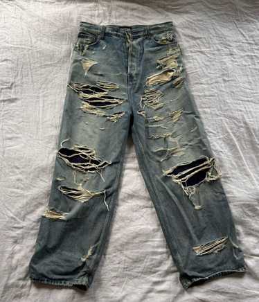 Balenciaga destroyed jeans - Gem