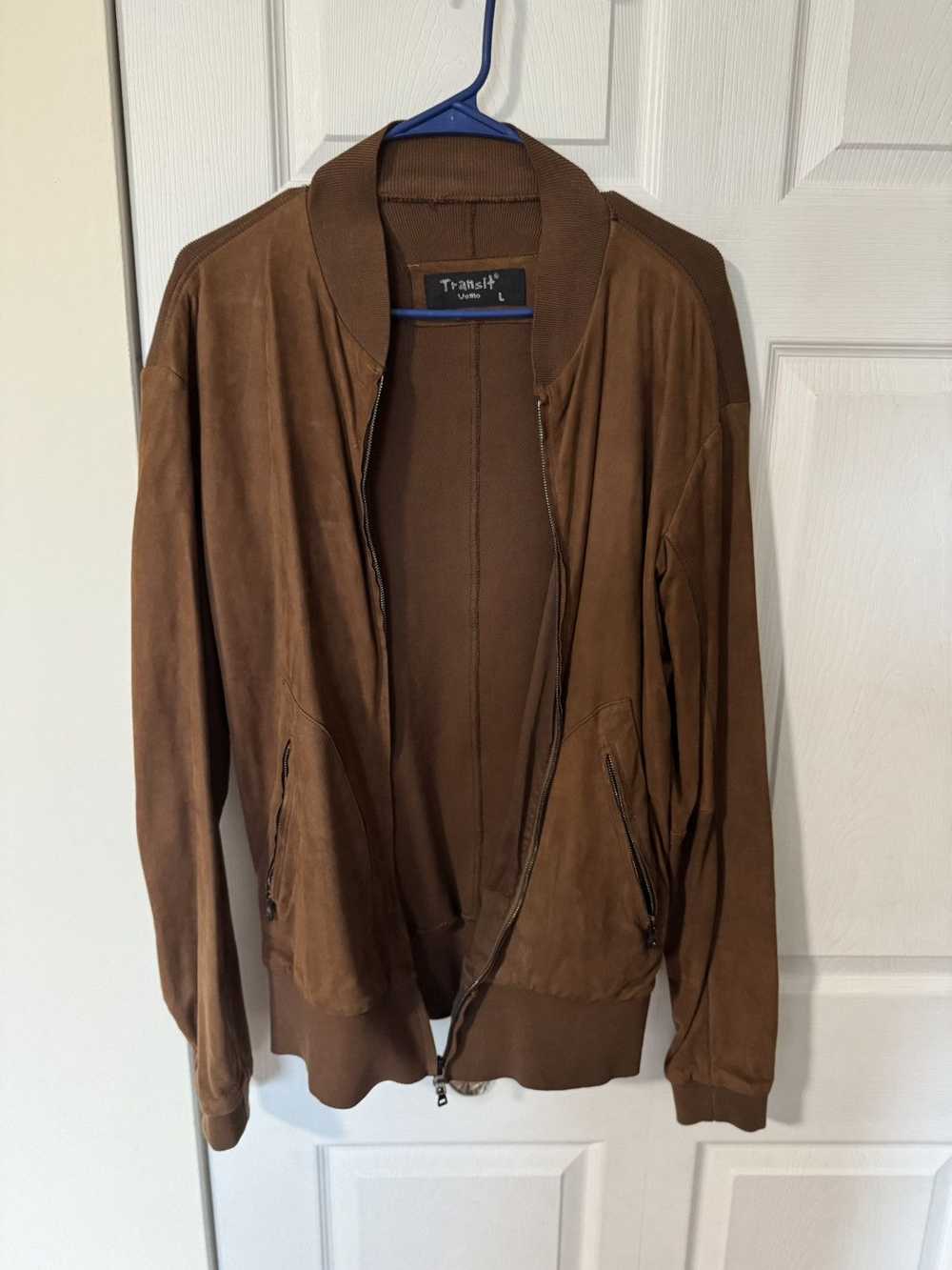 Transit Uomo Transit Uomo Suede Leather Jacket - image 1