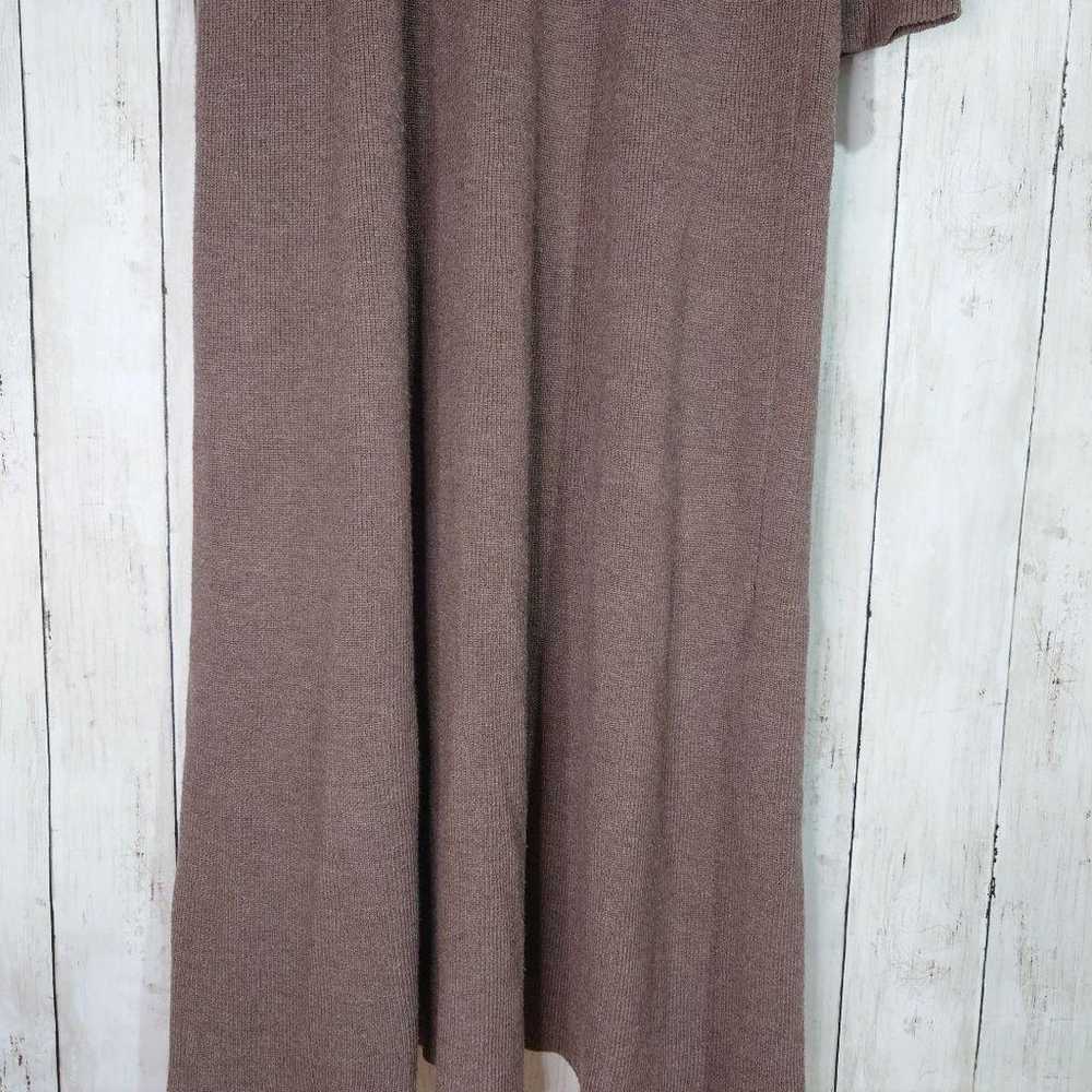 609 Yours Knit One-Piece Dress Long Length High N… - image 3