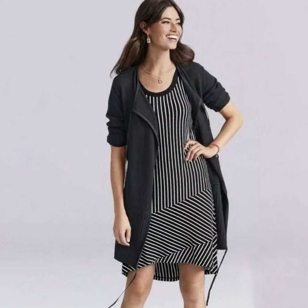 Cabi 5946 ATC Wink Dress black and white striped … - image 1