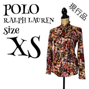 【Luxury】【0】Polo Ralph Lauren floral pattern bow t… - image 1