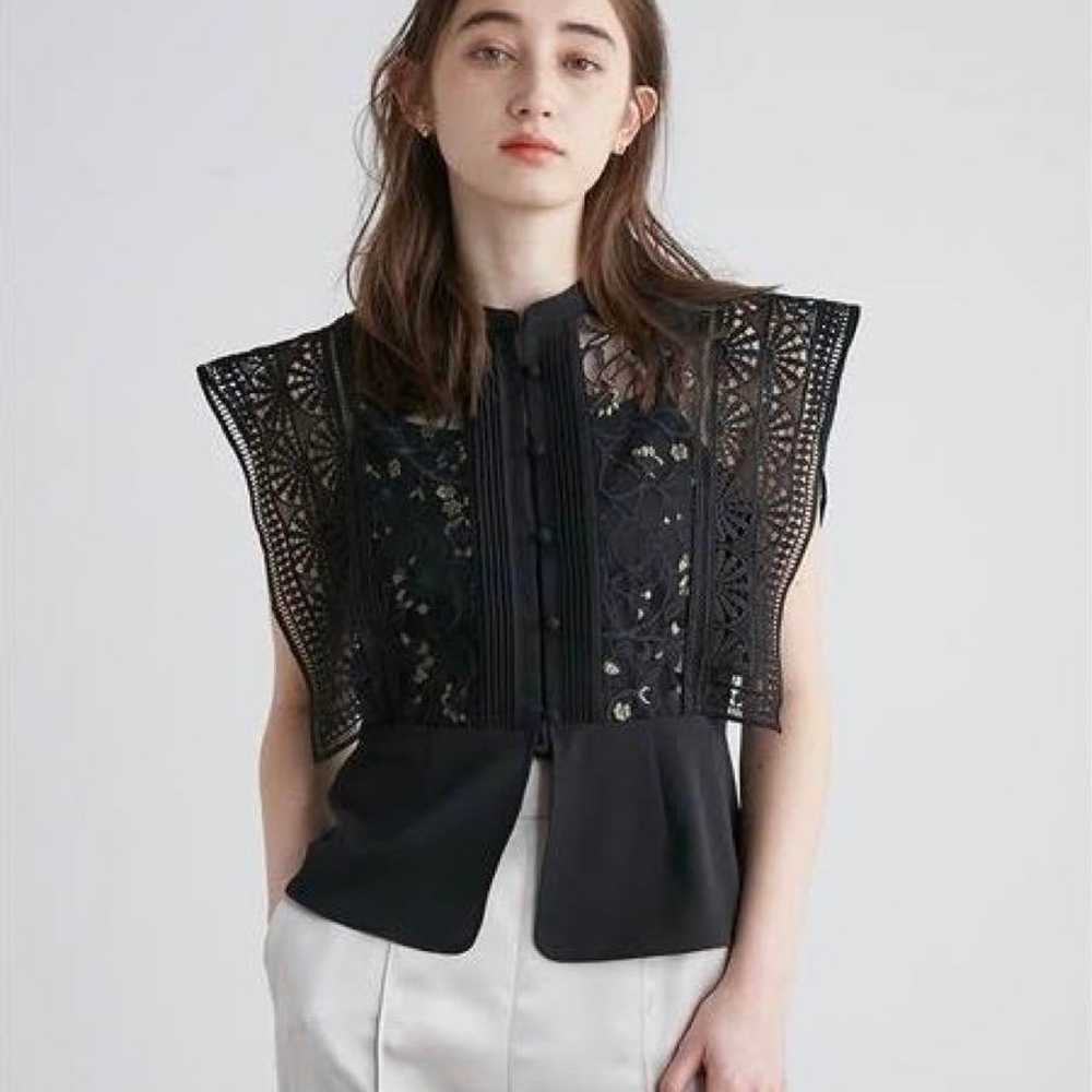 Lily Brown ♡ Switching Lace Blouse - image 1