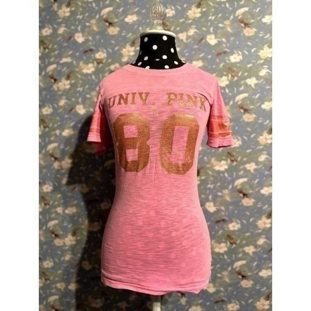 Victorias Secret PINK Vintage SS Tee T-shirt XS U… - image 2