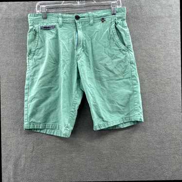 Vintage Green Casual Chino Style Shorts for Men i… - image 1