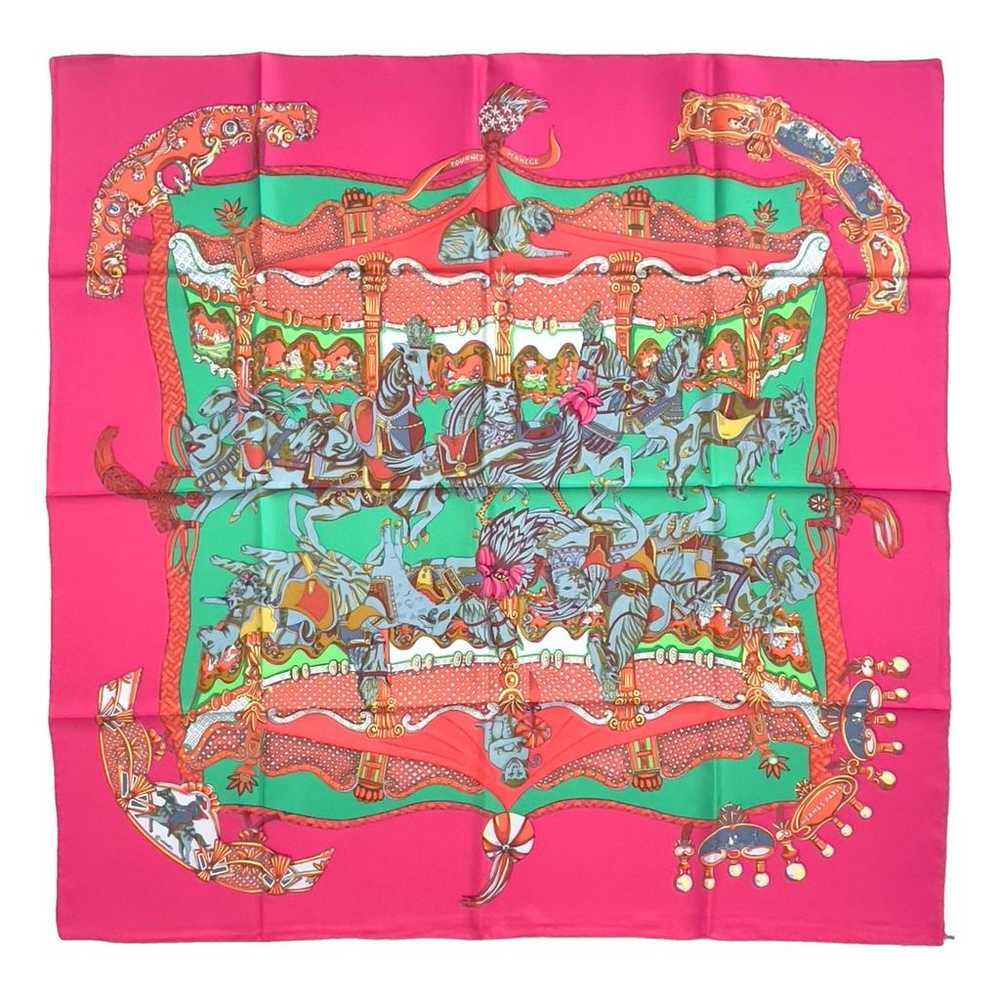 Hermès Carré 90 silk silk handkerchief - image 1