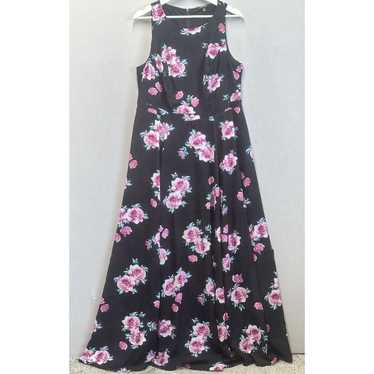 Torrid Women's Size 12 Black & Pink Floral George… - image 1