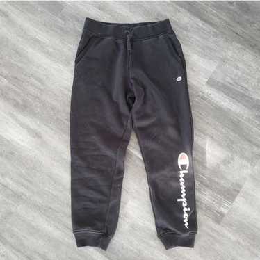 Black Classic Champion Sweat Suit Bottoms - image 1