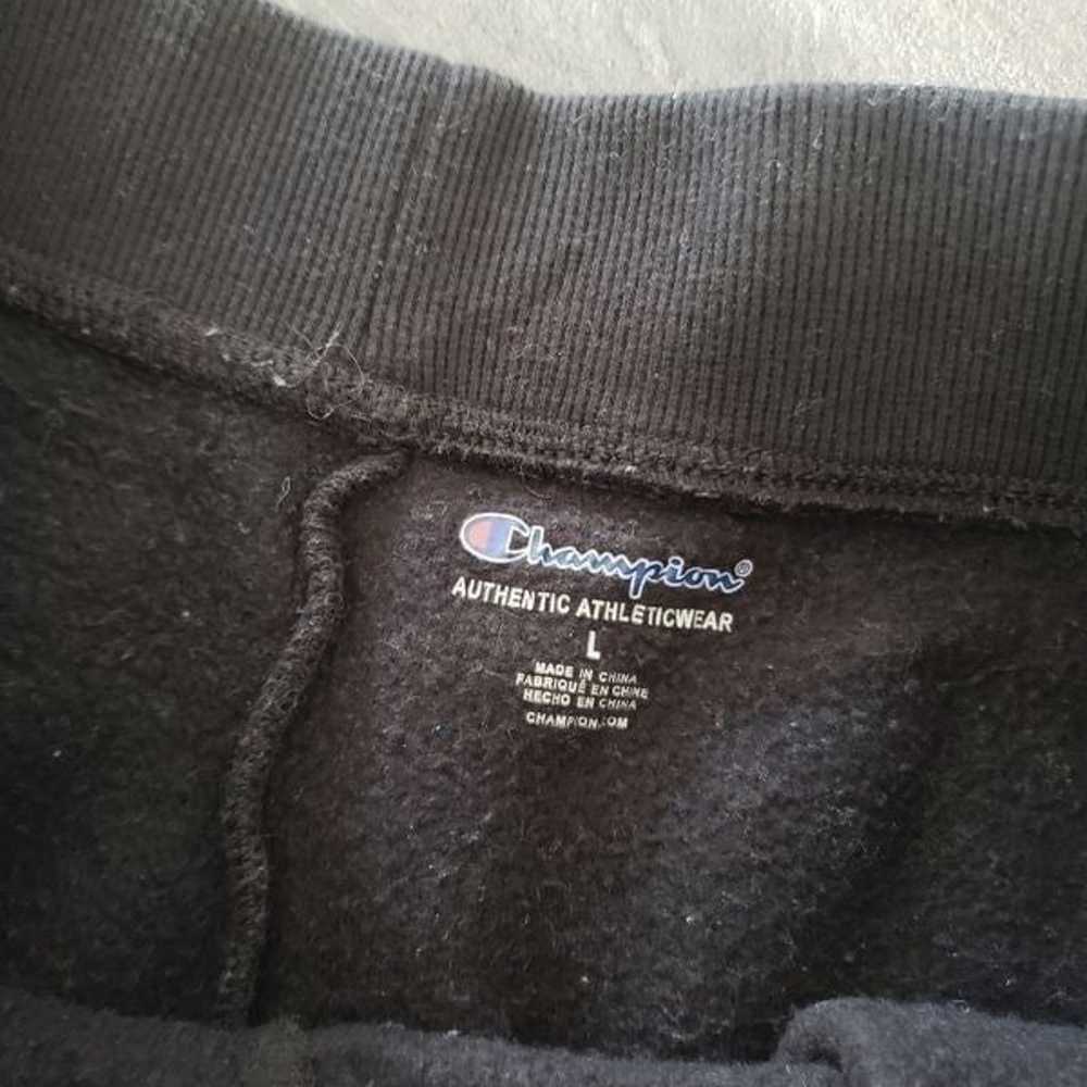 Black Classic Champion Sweat Suit Bottoms - image 3